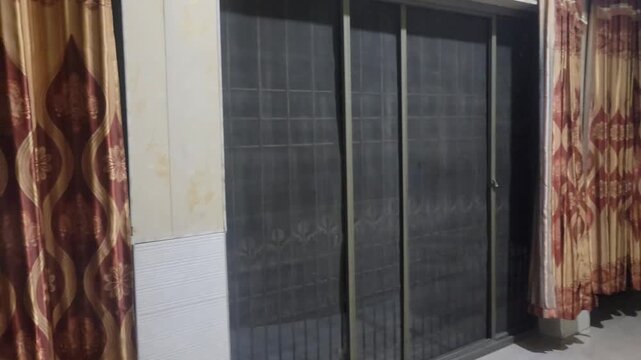 old wooden door