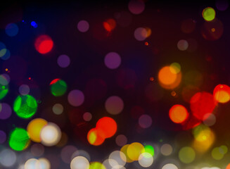 Fototapeta premium Bokeh background perfect for Holidays, Event, Festive and various design project works