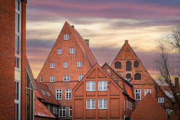 Photos from the center of L&uuml;neburg, a small town in northern Germany.