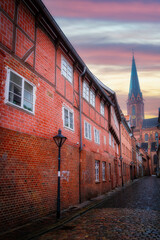 Photos from the center of L&uuml;neburg, a small town in northern Germany.