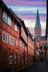 Photos from the center of L&uuml;neburg, a small town in northern Germany.