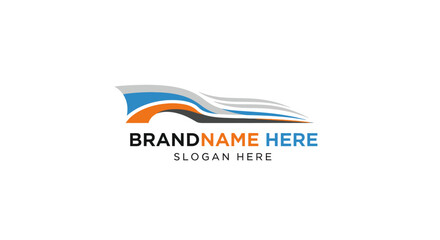 Obraz premium Modern Logo Template with Placeholder Text.