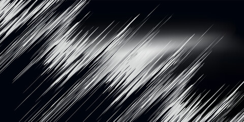 Fototapeta premium Abstract simple modern elegant black background with straight