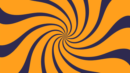 Orange Vortex Flow Background with Bold Spiral Motion Lines for Creative Branding, Digital Posters, Social Media and Marketing Visual Use