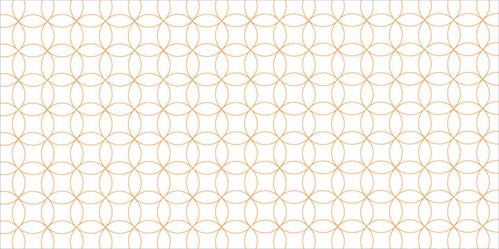 Seamless geometric ornamental vector pattern
