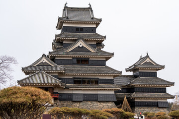 Obraz premium Matsumoto Castle - Black Japanese Castle