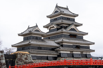 Fototapeta premium Matsumoto Castle - Black Japanese Castle
