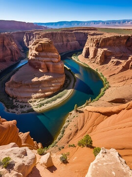 Red canyon, laik nowhere else on earth, beautiful national park in Utah