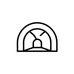 Fototapeta premium Minimalist Icon of an Arduino Digital Multimeter for Electrical Testing