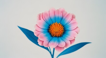 Kreasi Bunga Gerbera Kertas Dua Warna: Seni Origami Estetik untuk Dekorasi Ruangan