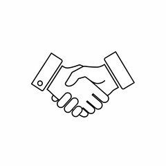 Obraz premium Professional Handshake Symbolizing Partnership and Collaboration in Business
