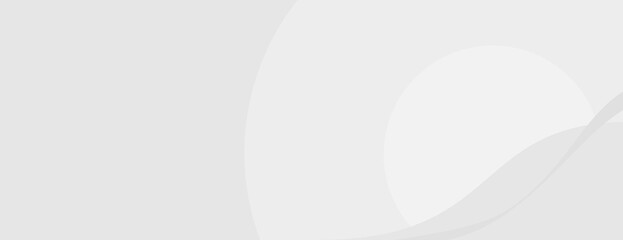 Minimalist gray background with smooth curves. The background features light gray tones and a soft, flowing texture. Gray and gray. Wave background vector. White background.