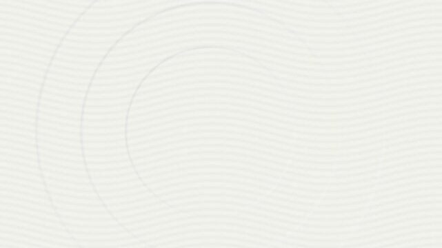 Wavy lines and circles ripple across a light gray background