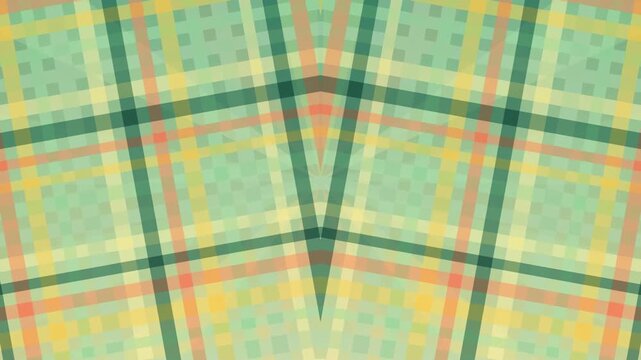 Plaid Pattern Fabric Texture Background.