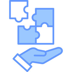Obraz premium Puzzle Icon