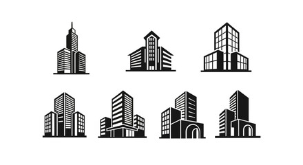 Obraz premium Simple Urban Architecture Logos