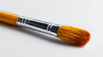Fototapeta premium A close-up shot of a paintbrush, ready to create beautiful art