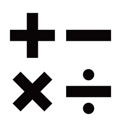 	四則演算・数式素材