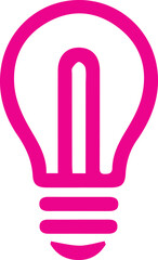 Obraz premium colorful Bulb icon