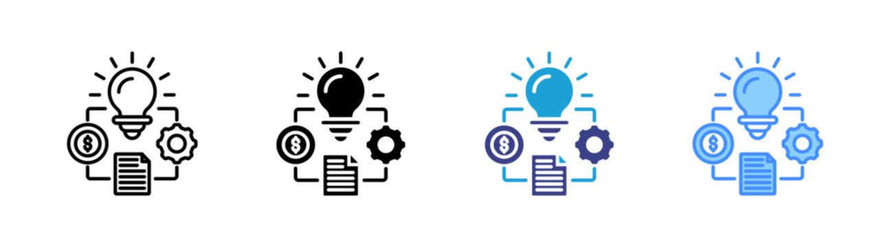 Implement icon set multiple style collection