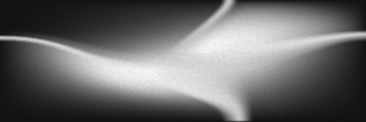 Black dark gray silver white wave abstract background for design. eps10