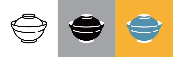 どんぶりのアイコン