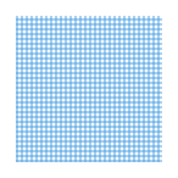 Blue Gingham Checkered Pattern Background