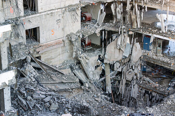Demolition of old office building