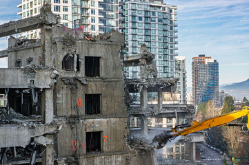 Demolition of old office building