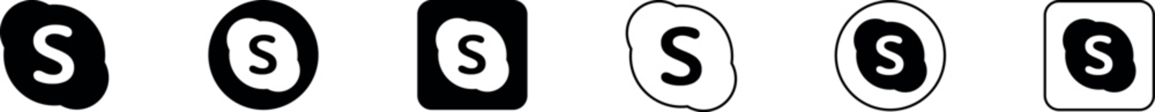 skype vector. skype icon .skype logo vector.skype button vector.