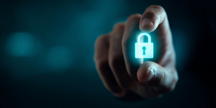 Internet Safety and Encryption Concept