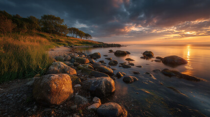 Naklejka premium Evening Light Nature Photography