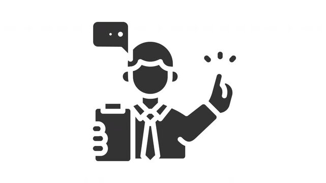 Animated coordinator icon