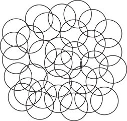 Creative vector illustration of a vintage pendulum clock with mathematical addition equations on a warm orange gradient face