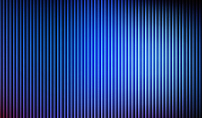 Obraz premium Vibrant blue gradient background with vertical stripes