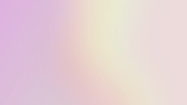 A soft, gradient background transitions from pastel purple to pale yellow, creating a serene and calming visual effect from a frontal viewpoint