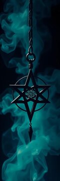 Five-pointed star, upside down, occult symbol, dark magic ritual,  star,  symbol