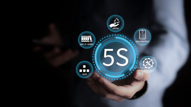 The 5S methodology, consisting of Sorting, Organizing, Cleaning, Standardizing, and Sustaining, is the principle of lean manufacturing and workplace organization.
