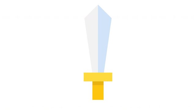 Medieval Knight Sword Weapon Animation
