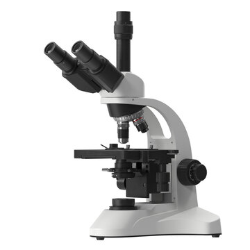 White trinocular microscope with camera port for advanced scientific research