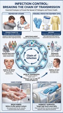 Infection Control Measures to Prevent Pathogen Transmission and Promote Public Health Awareness