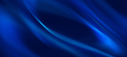 Obraz premium Smooth blue gradient background design featuring a digital energy and technological innovation theme with dynamic neon fluidity, grain texture, and motion blur effects.
