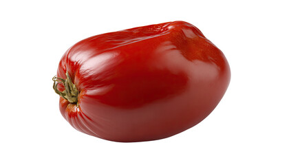 Vibrant Red Tomato: A close-up view of a plump, juicy red tomato, radiating freshness and the essence of natural goodness.