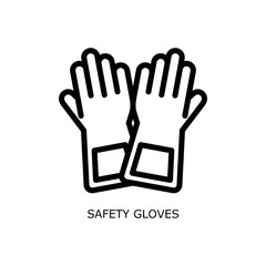 Safety Gloves Workplace Safety and Environmental Protection Outline