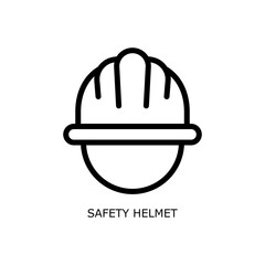 Safety Helmet Workplace Safety and Environmental Protection Outline