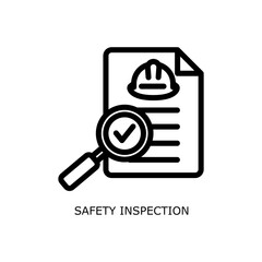 Safety Inspection Workplace Safety and Environmental Protection Outline