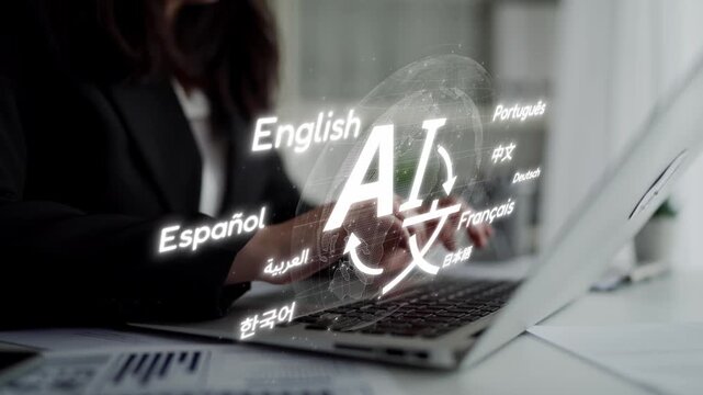 Global communication with multiple languages, digital translation tools, multilingual technology, cross-cultural communication, and virtual language learning environments. Muxer