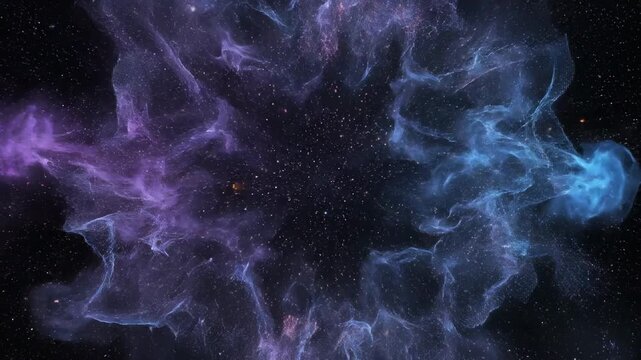 Cosmic Explosion Nebula Space Phenomenon.