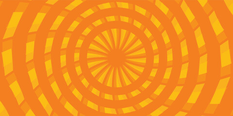 Pop art yellow comics book cartoon magazine cover. Cartoon funny retro pattern strip mock up. Vector halftone illustration.