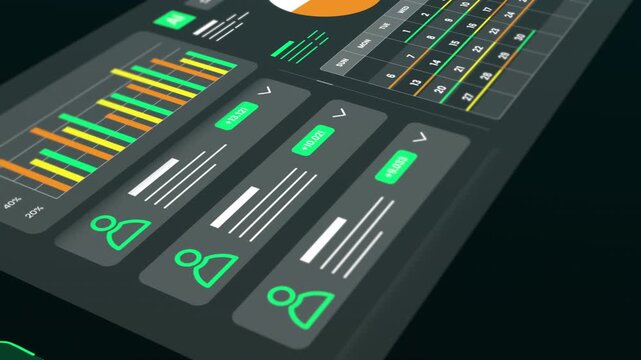 Detailed interface showcasing authorized user profiles alongside green status indicators and performance metrics.